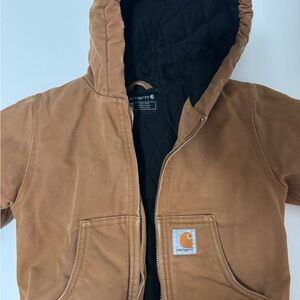 Carhartt Brown Hooded Jacket